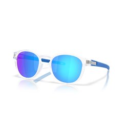 Oakley Latch Matte Clear / Prizm Sapphire (OO9265-76) Sunglasses