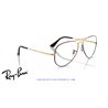 Gafas para graduado Ray-Ban Aviator Negro Mate (RX6489 3175)