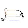 Gafas para graduado Ray-Ban Aviator Negro Mate (RX6489 3175)