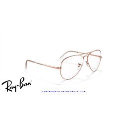 Ray-Ban Aviator Eyeglasses Soft Gold (RX6489 3094)