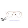 Ray-Ban Aviator Eyeglasses Soft Gold (RX6489 3094)