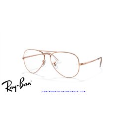 Ray-Ban Aviator Eyeglasses Soft Gold (RX6489 3094)