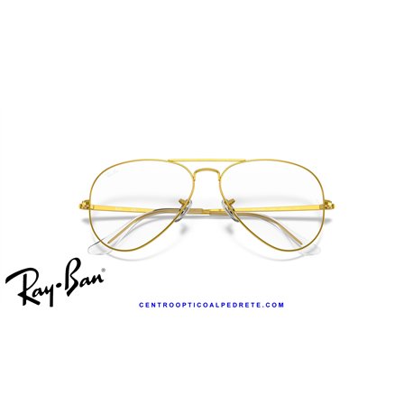 Ray-Ban Aviator Eyeglasses Gold (RX6489 3086)