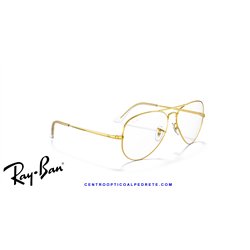 Ray-Ban Aviator Eyeglasses Gold (RX6489 3086)