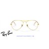 Ray-Ban Aviator Eyeglasses Gold (RX6489 3086)