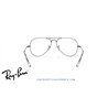 Ray-Ban Aviator Eyeglasses Gunmetal Grey (RX6489 2502)