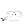 Ray-Ban Aviator Eyeglasses Gunmetal Grey (RX6489 2502)