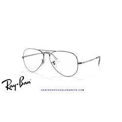 Ray-Ban Aviator Eyeglasses Gunmetal Grey (RX6489 2502)