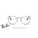 Ray-Ban Round Metal Eyeglasses Gunmetal (Rx3447V 2502)