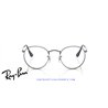 Ray-Ban Round Metal Eyeglasses Gunmetal (Rx3447V 2502)