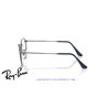 Ray-Ban Round Metal Eyeglasses Gunmetal (Rx3447V 2502)