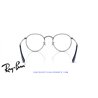 Ray-Ban Round Metal Eyeglasses Gunmetal (Rx3447V 2502)