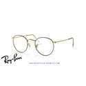 Ray-Ban Round Metal Eyeglasses Black (Rx3447V 2503)