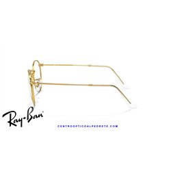 Ray-Ban Round Metal Eyeglasses Black (Rx3447V 2503)