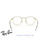 Ray-Ban Round Metal Eyeglasses Black (Rx3447V 2503)