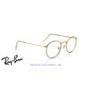 Ray-Ban Round Metal Eyeglasses Black (Rx3447V 2503)