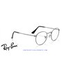 Gafas para graduado Ray-Ban Round Metal Matte GunMetal (Rx3447V 2620)