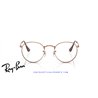 Ray-Ban Round Metal Eyeglasses Rose Gold (Rx3447V 3094)