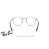 Ray-Ban Round Metal Eyeglasses Rose Gold (Rx3447V 3094)