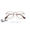 Ray-Ban Round Metal Eyeglasses Rose Gold (Rx3447V 3094)