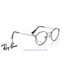 Ray-Ban Round Metal Eyeglasses Havana On Gunmetal (Rx3447V 3174)