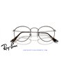 Ray-Ban Round Metal Eyeglasses Havana On Gunmetal (Rx3447V 3174)