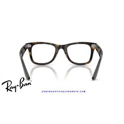 Gafas para graduado Ray-Ban Wayfarer Ease Havana (RX4340V 2012)