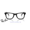 Gafas para graduado Ray-Ban Wayfarer Ease Black On Transparent (RX4340V 2034)