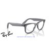 Gafas para graduado Ray-Ban Wayfarer Ease Transparent Grey (RX4340V 8225)