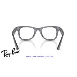 Gafas para graduado Ray-Ban Wayfarer Ease Transparent Grey (RX4340V 8225)