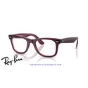 Gafas para graduado Ray-Ban Wayfarer Ease Violet On Transparent Pink (RX4340V 8364)