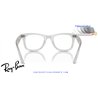 Gafas para graduado Ray-Ban Wayfarer Ease Photo Striped Light Blue (RX4340V 8382)