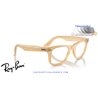 Gafas para graduado Ray-Ban Wayfarer Ease Photo Striped Brown (RX4340V 8383)