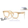 Gafas para graduado Ray-Ban Wayfarer Ease Photo Striped Brown (RX4340V 8383)