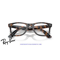 Gafas para graduado Ray-Ban Wayfarer Ease Dark Havana On Multicolour (RX4340V 8401)