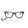 Gafas para graduado Ray-Ban Wayfarer Ease Dark Havana On Multicolour (RX4340V 8401)