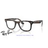 Gafas para graduado Ray-Ban Wayfarer Ease Dark Havana On Multicolour (RX4340V 8401)