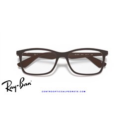 Gafas para graduado Ray-Ban RX7047 Marrón Transparente (RX7047 5451)