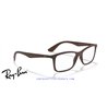 Gafas para graduado Ray-Ban RX7047 Marrón Transparente (RX7047 5451)