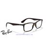 Gafas para graduado Ray-Ban RX7047 Havana sobre Transparente (RX7047 5573)