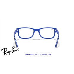 Ray-Ban RX5268 Eyeglasses Black on Blue (RX5268 5179)