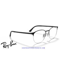 Ray-Ban RX6375 Negro sobre Plata (RX6375 2861)