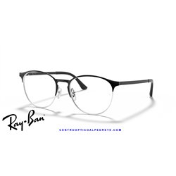 Ray-Ban RX6375 Negro sobre Plata (RX6375 2861)
