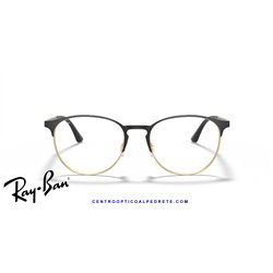 Ray-Ban RX6375 Negro sobre Gris (RX6375 3051)