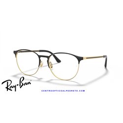Ray-Ban RX6375 Negro sobre Gris (RX6375 3051)
