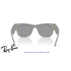 Ray-Ban Puffer Sunglasses Solid Grey / Grey (RB4940 6876/1)