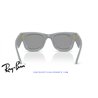 Ray-Ban Puffer Sunglasses Solid Grey / Grey (RB4940 6876/1)