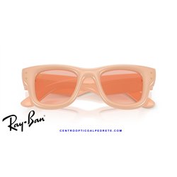 Gafas de sol Ray-Ban Puffer Beige / Dark Pink (RB4940 687584)