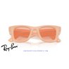 Gafas de sol Ray-Ban Puffer Beige / Dark Pink (RB4940 687584)