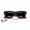 Ray-Ban Puffer Sunglasses Black / Dark Violet (RB4940 601/69)